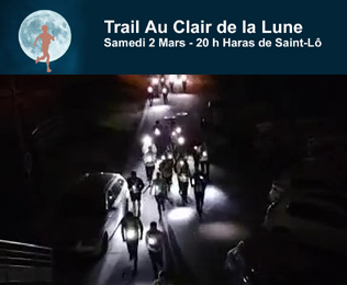 Trail au Clair de la Lune, Saint Lô